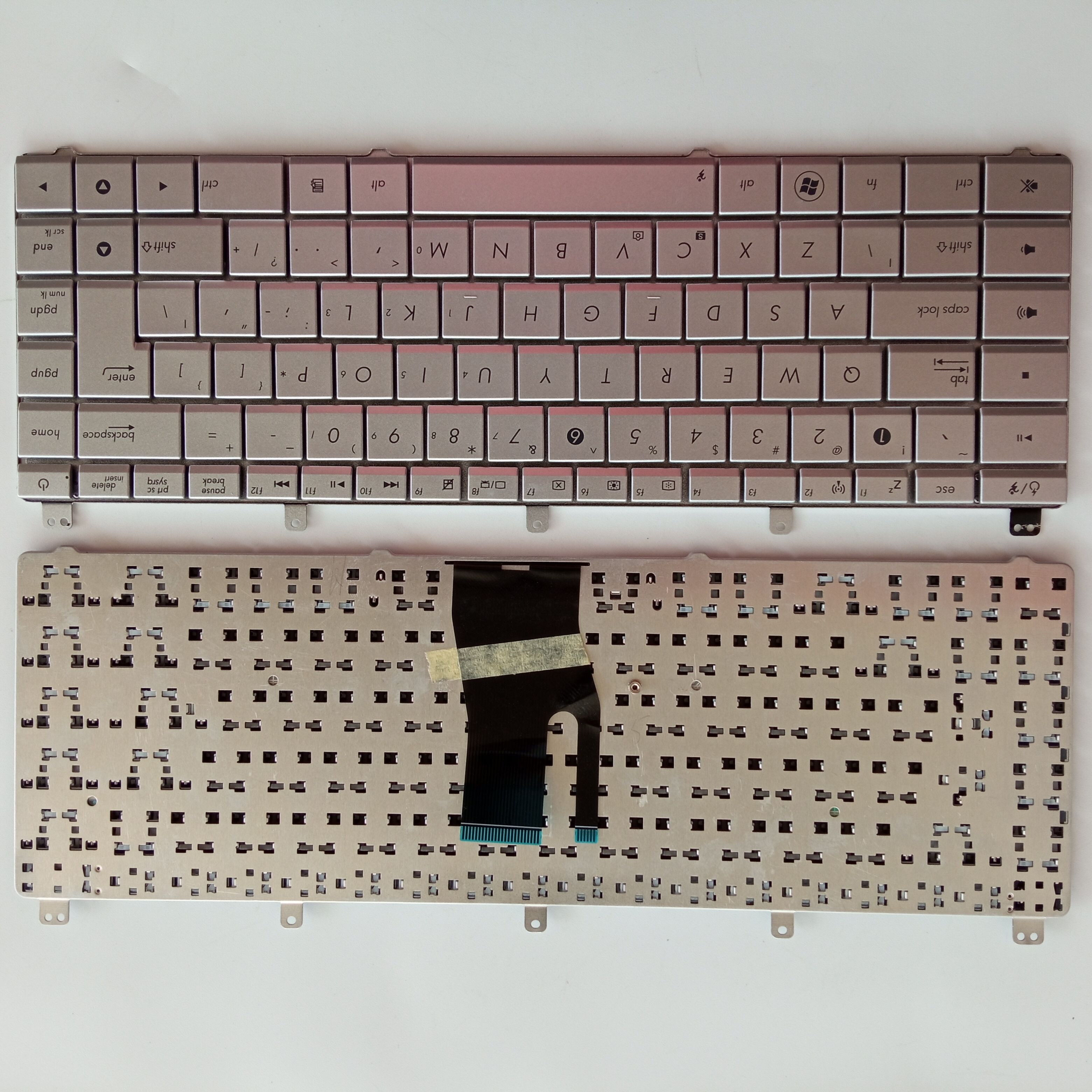 Picture of New Replacement Laptop Keyboard For ASUS N45 SILVER UI Layout